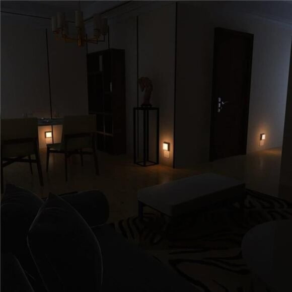 Dimmable Led Night Light with Auto Dusk to Dawn Sensor, 4 Pack - Picture 6 of 6